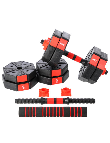 Комбинация дъмбел-щанга 15 кг HMS