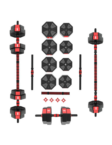 Комбинация дъмбел-щанга 15 кг HMS