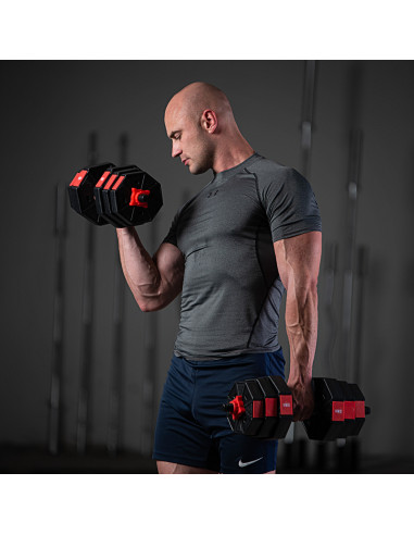 Комбинация дъмбел-щанга 15 кг HMS