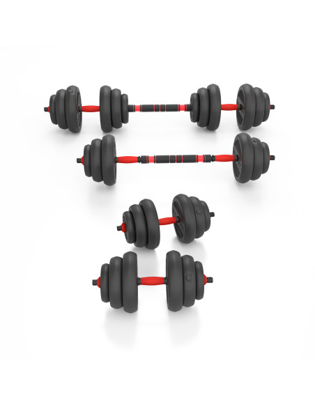 ПРОФЕСИОНАЛЕН КОМПЛЕКТ 6-В-1 КОМПЛЕКТ С ТЕЖЕСТИ 20KG HMS