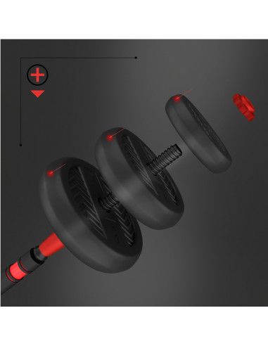 ПРОФЕСИОНАЛЕН КОМПЛЕКТ 6-В-1 КОМПЛЕКТ С ТЕЖЕСТИ 20KG HMS