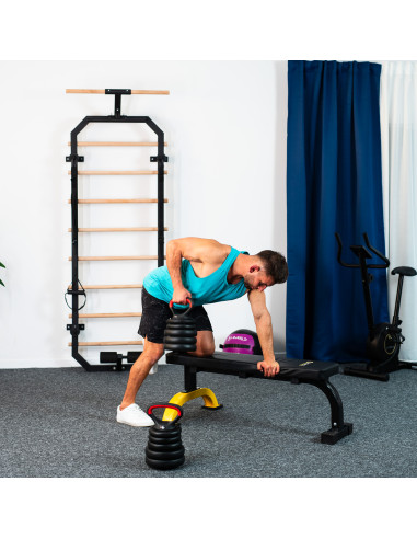 ПРОФЕСИОНАЛЕН КОМПЛЕКТ 6-В-1 КОМПЛЕКТ С ТЕЖЕСТИ 30KG HMS