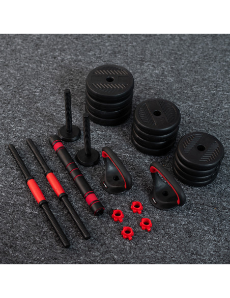 ПРОФЕСИОНАЛЕН КОМПЛЕКТ 6-В-1 КОМПЛЕКТ С ТЕЖЕСТИ 30KG HMS