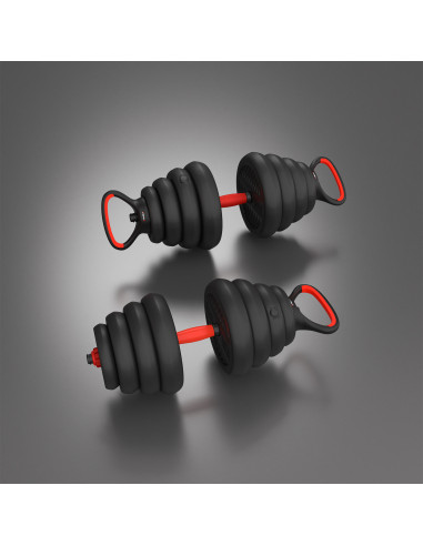 ПРОФЕСИОНАЛЕН КОМПЛЕКТ 6-В-1 КОМПЛЕКТ С ТЕЖЕСТИ 30KG HMS