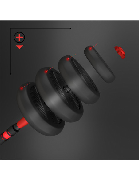 (2 ЧАСТИ) В КОМПЛЕКТ КОМПЛЕКТ 6 В 1 С ТЕГЛОСТИ 40 KG HMS