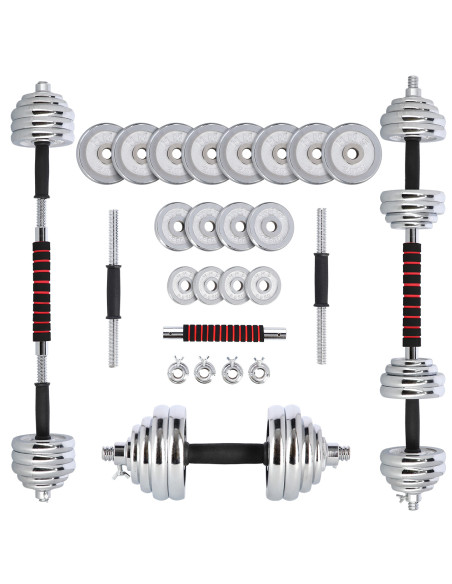 Дъмбел-Щанга в Калъф CRHOM 2x15 KG HMS
