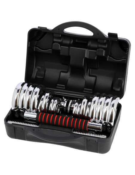 Дъмбел-Щанга в Калъф CRHOM 2x15 KG HMS