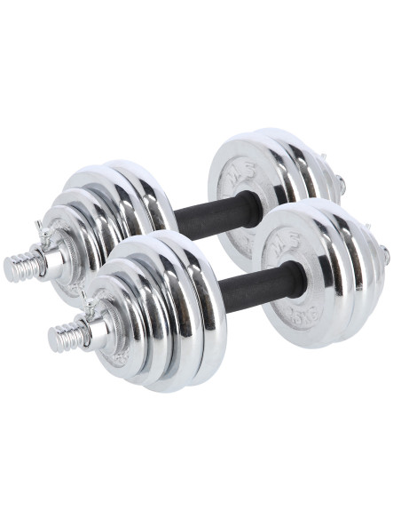 Дъмбел-Щанга в Калъф CRHOM 2x15 KG HMS