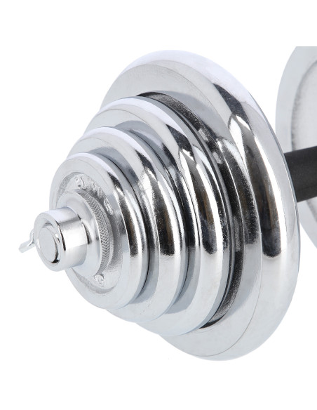 Дъмбел-щанга в куфар Chrome 2x25 KG HMS