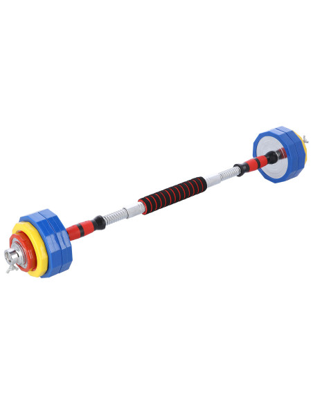 Дъмбел-Щанга в калъф цветен 2х10кг HMS