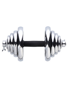 ДЪМБЕЛИ-ЩАНГИ ПРАВИ И ЩАНГИ В КАЛЪФ ХРОМ 55KG HMS