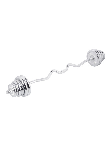 ДЪМБЕЛИ-ЩАНГИ ПРАВИ И ЩАНГИ В КАЛЪФ ХРОМ 55KG HMS