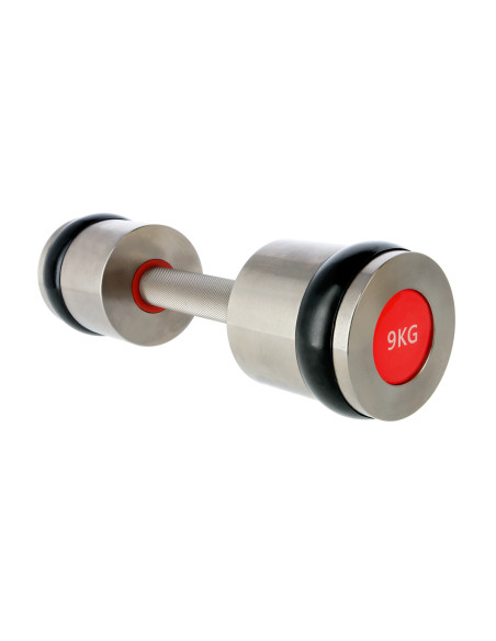 2 х 9 кг хромирани дъмбели HMS PREMIUM