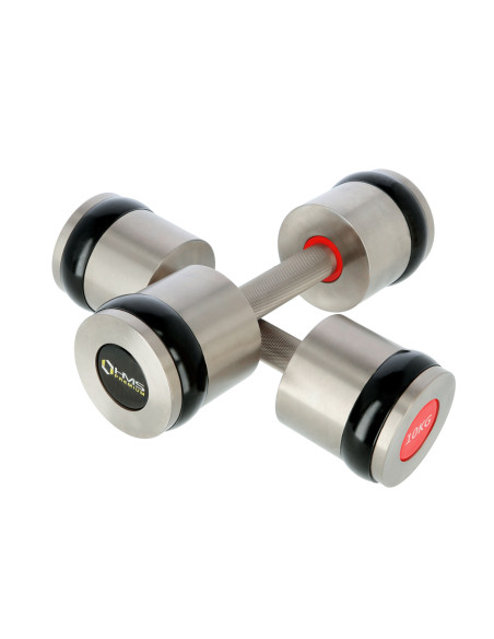 2 х 10 кг хромирани дъмбели HMS PREMIUM