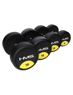 PRO 1KG КРЪГЛА ЩАНГА С ГУМЕНО ПОКРИТИЕ HMS