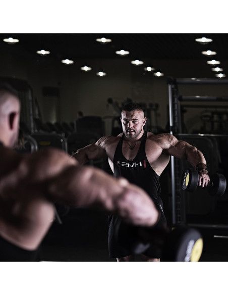 PRO 1KG КРЪГЛА ЩАНГА С ГУМЕНО ПОКРИТИЕ HMS