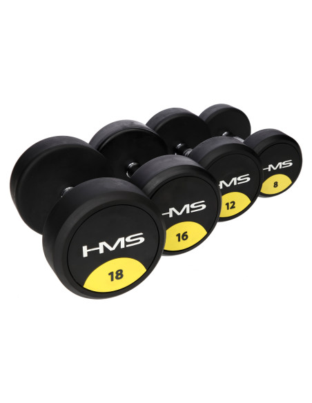 PRO 12KG КРЪГЛА ЩАНГА С ГУМЕНО ПОКРИТИЕ HMS
