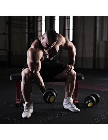 PRO 20KG КРЪГЛА ЩАНГА С ГУМЕНО ПОКРИТИЕ HMS