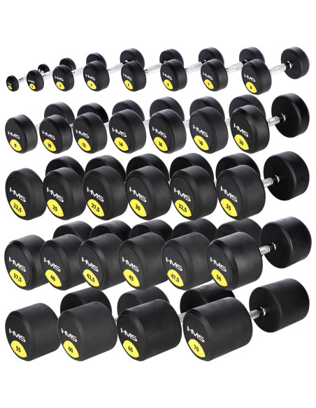 PRO 27.5KG КРЪГЛА ЩАНГА С ГУМЕНО ПОКРИТИЕ HMS