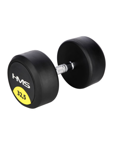 PRO 32.5KG КРЪГЛА ЩАНГА С ГУМЕНО ПОКРИТИЕ HMS