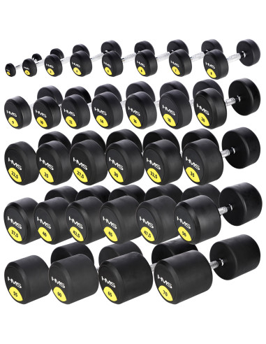 PRO 35 КГ КРЪГЛА ЩАНГА С ГУМЕНО ПОКРИТИЕ HMS