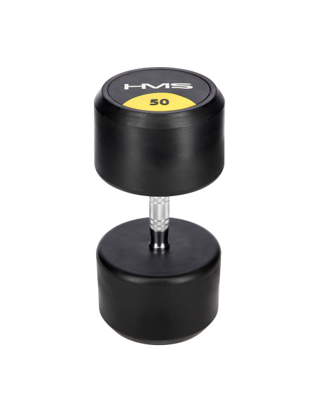 ПРОФЕСИОНАЛНА КРЪГА ЩАНГА 50 КГ С ГУМЕНО ПОКРИТИЕ HMS