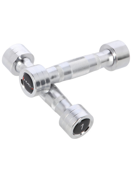 ХРОМИРАНИ ДЪМБЕЛИ (2 бр.) HMS