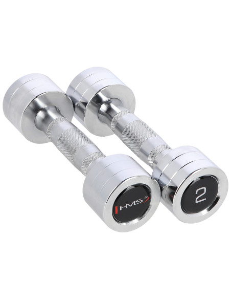 ХРОМИРАНИ ДЪМБЕЛИ (2 бр.) HMS