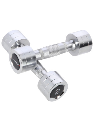 ХРОМИРАНИ ДЪМБЕЛИ (2 бр.) HMS