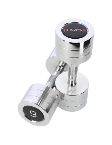 ХРОМИРАНИ ДЪМБЕЛИ (2 бр.) HMS