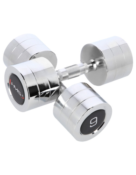 ХРОМИРАНИ ДЪМБЕЛИ (2 бр.) HMS