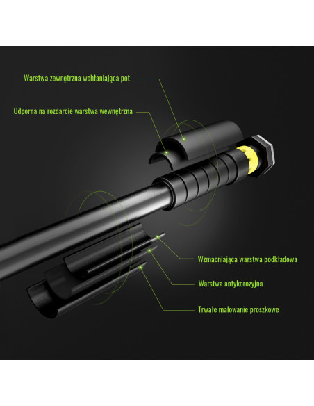 Лост за набирания 68-100 см HMS Premium