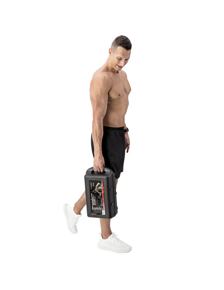 Дъмбели/Щанга в калъф, хромиран, 2х10 кг HMS