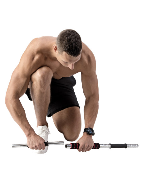 Дъмбели/Щанга в калъф, хромиран, 2х10 кг HMS