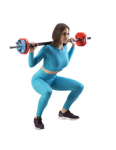 Щанга за тренировка с помпа + HMS lock