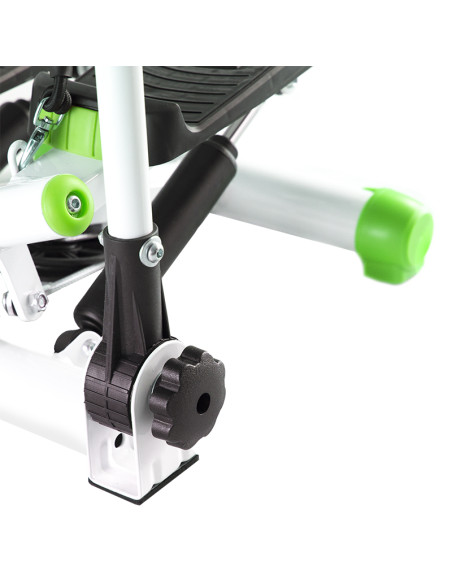 Степер с подвижни рамена и кабели HMS S3085 зелено и бяло