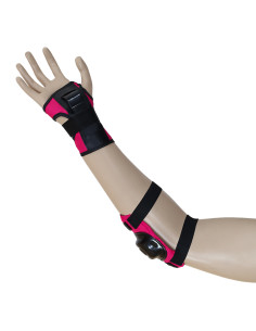 РАЗМЕР S ТЪМНО РОЗОВ КОМПЛЕКТ С ПРОТЕКТОРИ 2