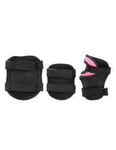 РАЗМЕР XS ТЪМНО РОЗОВ КОМПЛЕКТ ПРОТЕКТОРИ 2