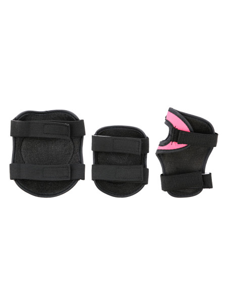 РАЗМЕР XS ТЪМНО РОЗОВ КОМПЛЕКТ ПРОТЕКТОРИ