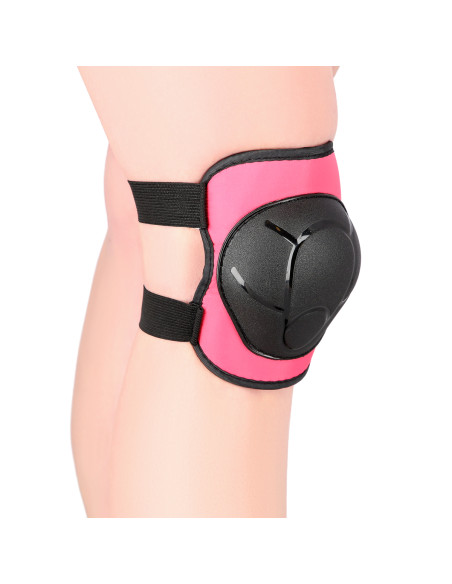 РАЗМЕР M ТЪМНО РОЗОВ КОМПЛЕКТ ПРОТЕКТОРИ