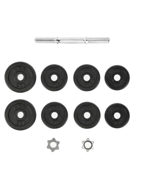 Щанга с конец SG04 15 (15 кг, 8 плочи) KGHMS 17-59-120