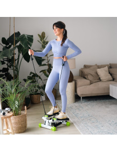 ЗЕЛЕН ДВУПОСОЧЕН СТЕПЕР С РАЗШИРИТЕЛИ HMS