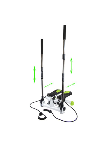 СТРАНИЧЕН СТЕНПЕР С РЕГУЛИРАЩИ РАМЕНА НА ЛОСТ HMS