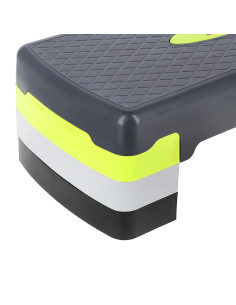 ЗЕЛЕНО/СИВО СТЪПЪЛБА ЗА АЕРОБИКА HMS