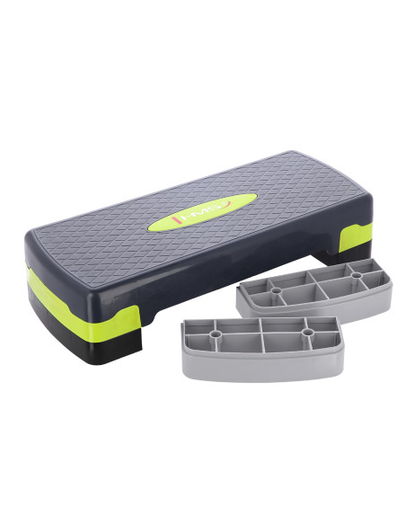 ЗЕЛЕНО/СИВО СТЪПЪЛБА ЗА АЕРОБИКА HMS