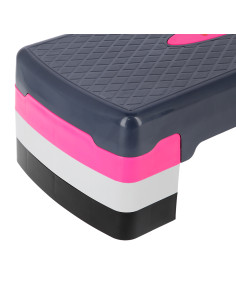 РОЗОВ/СИВ СТЪПЪЛБА ЗА АЕРОБИКА HMS 2