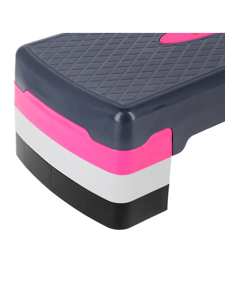 РОЗОВ/СИВ СТЪПЪЛБА ЗА АЕРОБИКА HMS