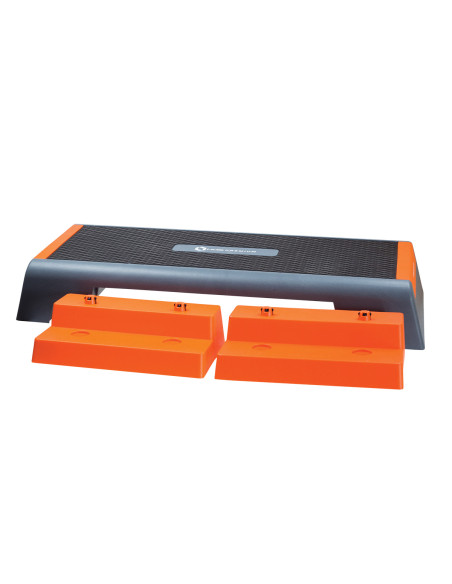 ЧЕРЕН/ОРАНЖЕВ СТЪПЪЛБА ЗА АЕРОБИКА HMS PREMIUM