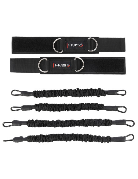 ТРЕНИРОВЪЧНА ЛАНТА ЗА ТРЕНИРОВКА НА КРАКАТА С ЛУПОВЕ ЗА КРАКА HMS