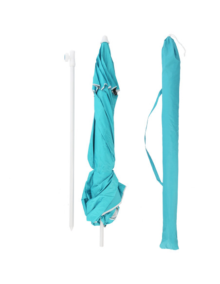 ПЛАЖЕН ЧАДЪР ТЮРКОАЗ XL 220 СМ НИЛС